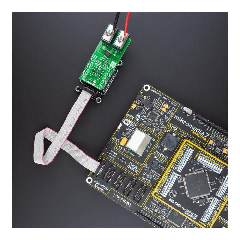 Mikroelektronika d.o.o. MIKROE-4587 Hall Current 10 Click Board - The Debug Store UK