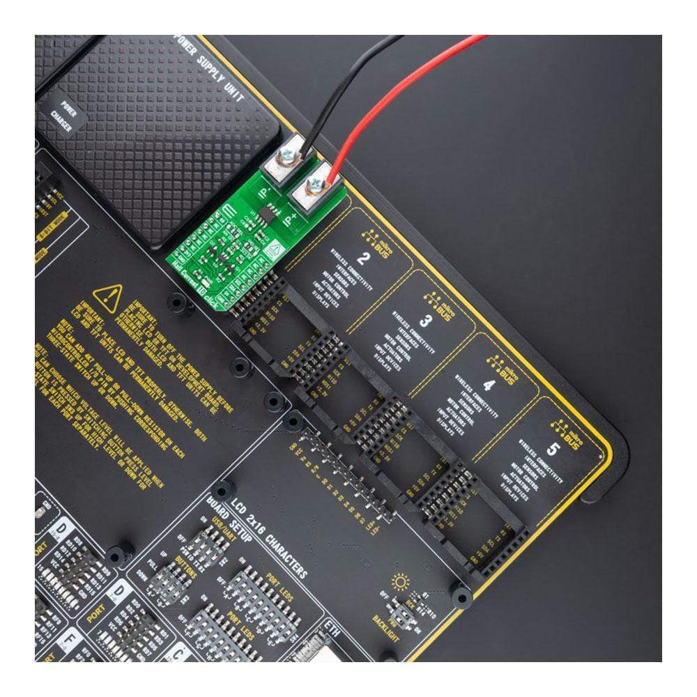 Mikroelektronika d.o.o. MIKROE-4587 Hall Current 10 Click Board - The Debug Store UK
