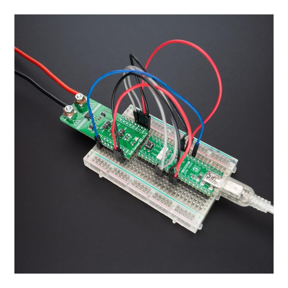 Mikroelektronika d.o.o. MIKROE-4792 Hall Current 12 Click Board - The Debug Store UK