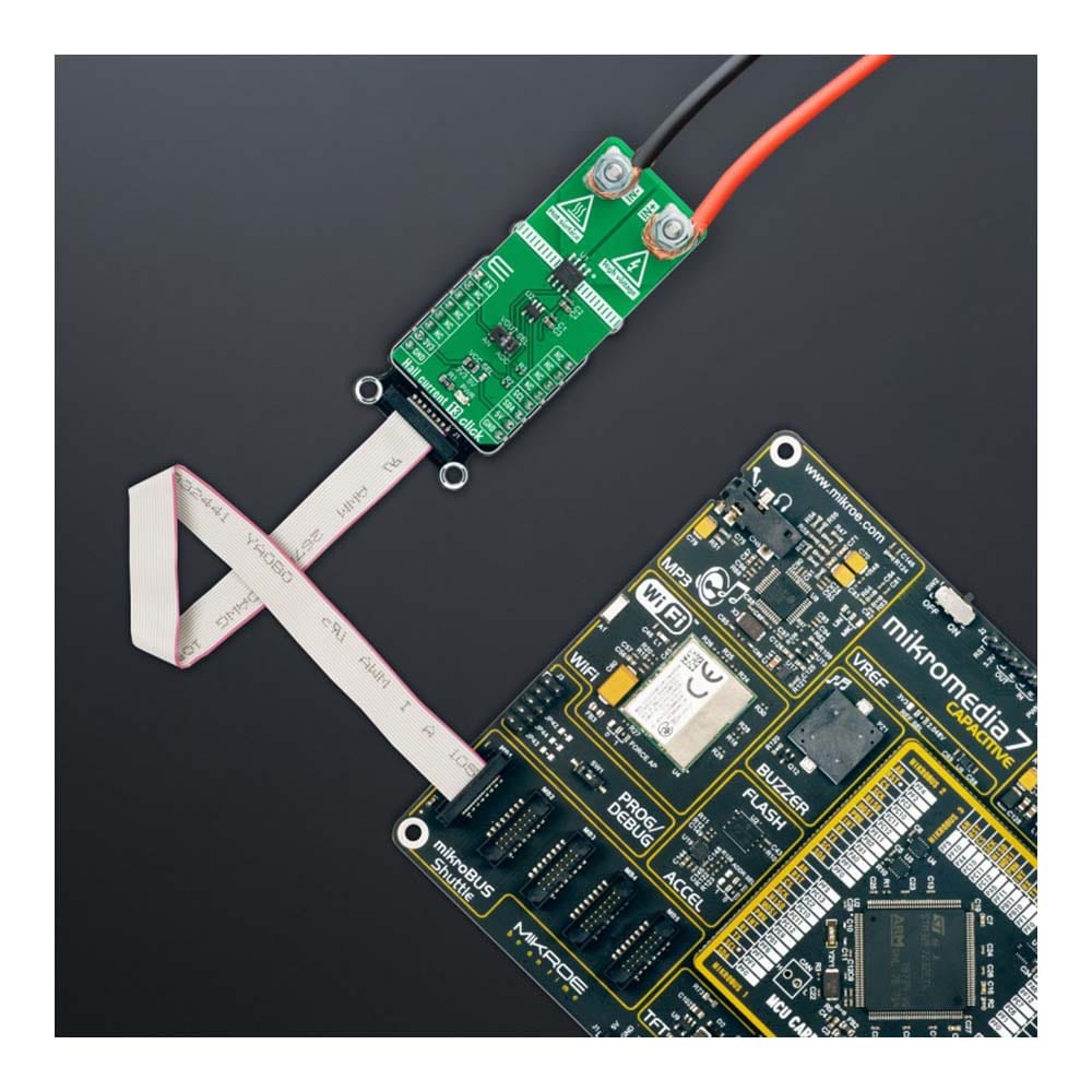 Mikroelektronika d.o.o. MIKROE-5066 Hall Current 13 Click Board - The Debug Store UK