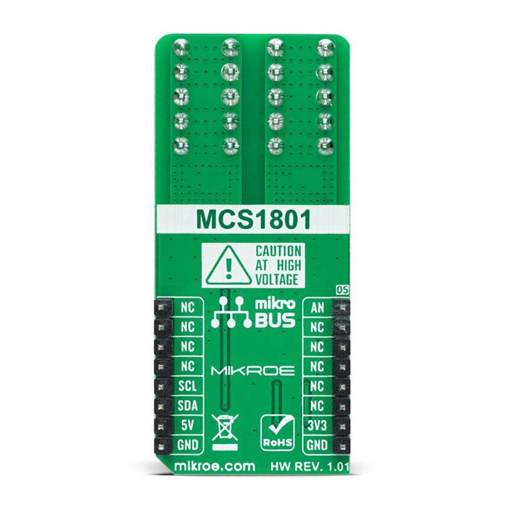 Mikroelektronika d.o.o. MIKROE-5239 Hall Current 14 Click Board - The Debug Store UK