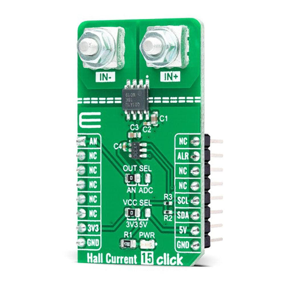 Mikroelektronika d.o.o. MIKROE-5175 Hall Current 15 Click Board - The Debug Store UK