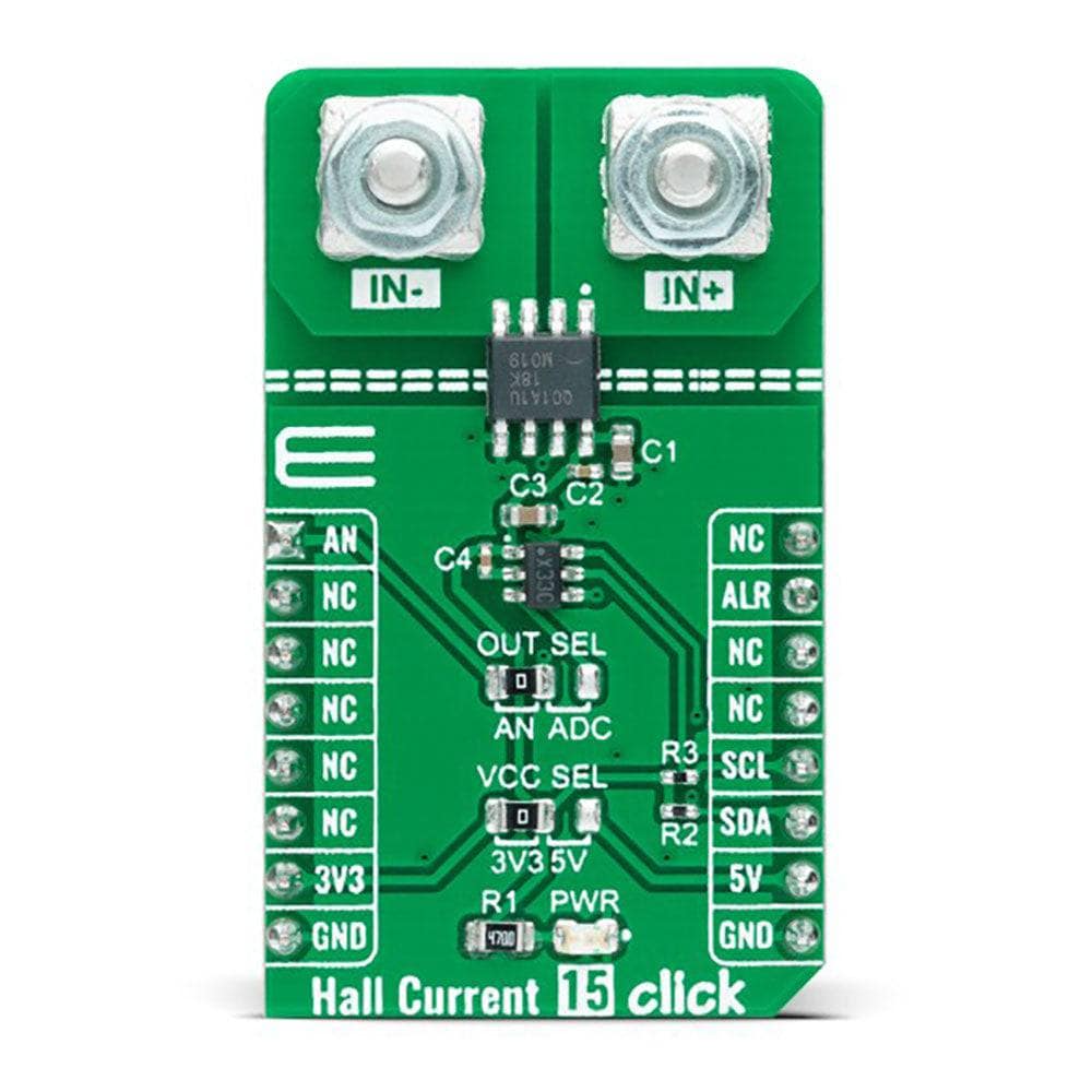 Mikroelektronika d.o.o. MIKROE-5175 Hall Current 15 Click Board - The Debug Store UK