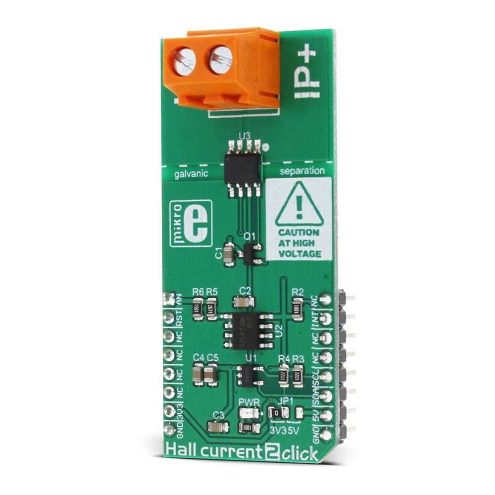 Mikroelektronika d.o.o. MIKROE-2987 Hall Current 2 Click Board - The Debug Store UK