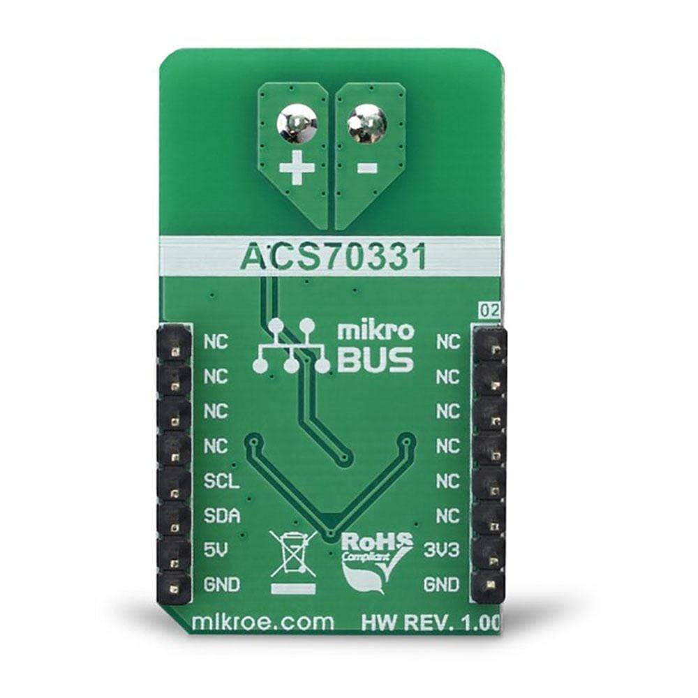 Mikroelektronika d.o.o. MIKROE-3308 Hall Current 4 Click Board - The Debug Store UK