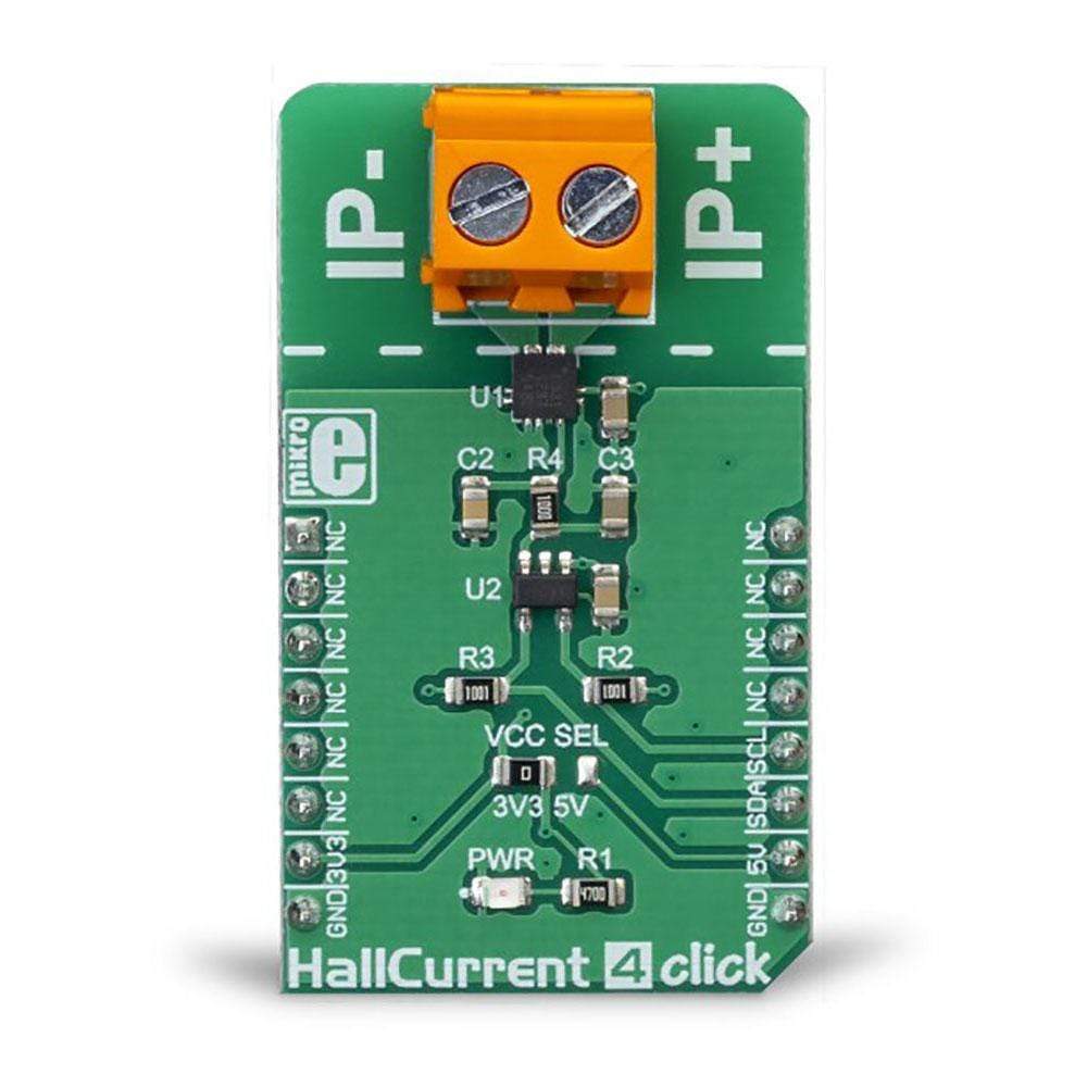 Mikroelektronika d.o.o. MIKROE-3308 Hall Current 4 Click Board - The Debug Store UK