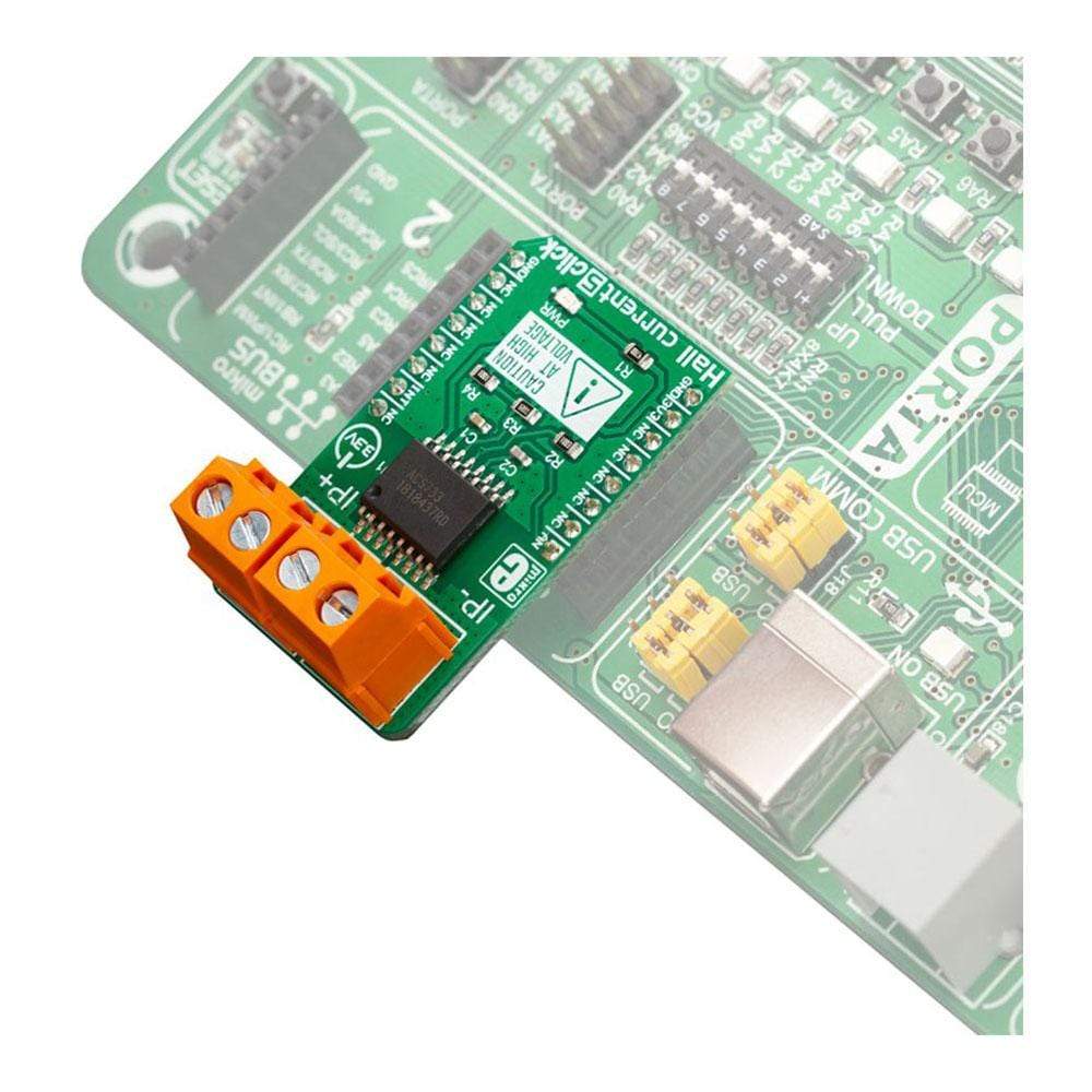Mikroelektronika d.o.o. MIKROE-3393 Hall Current 5 Click Board - The Debug Store UK