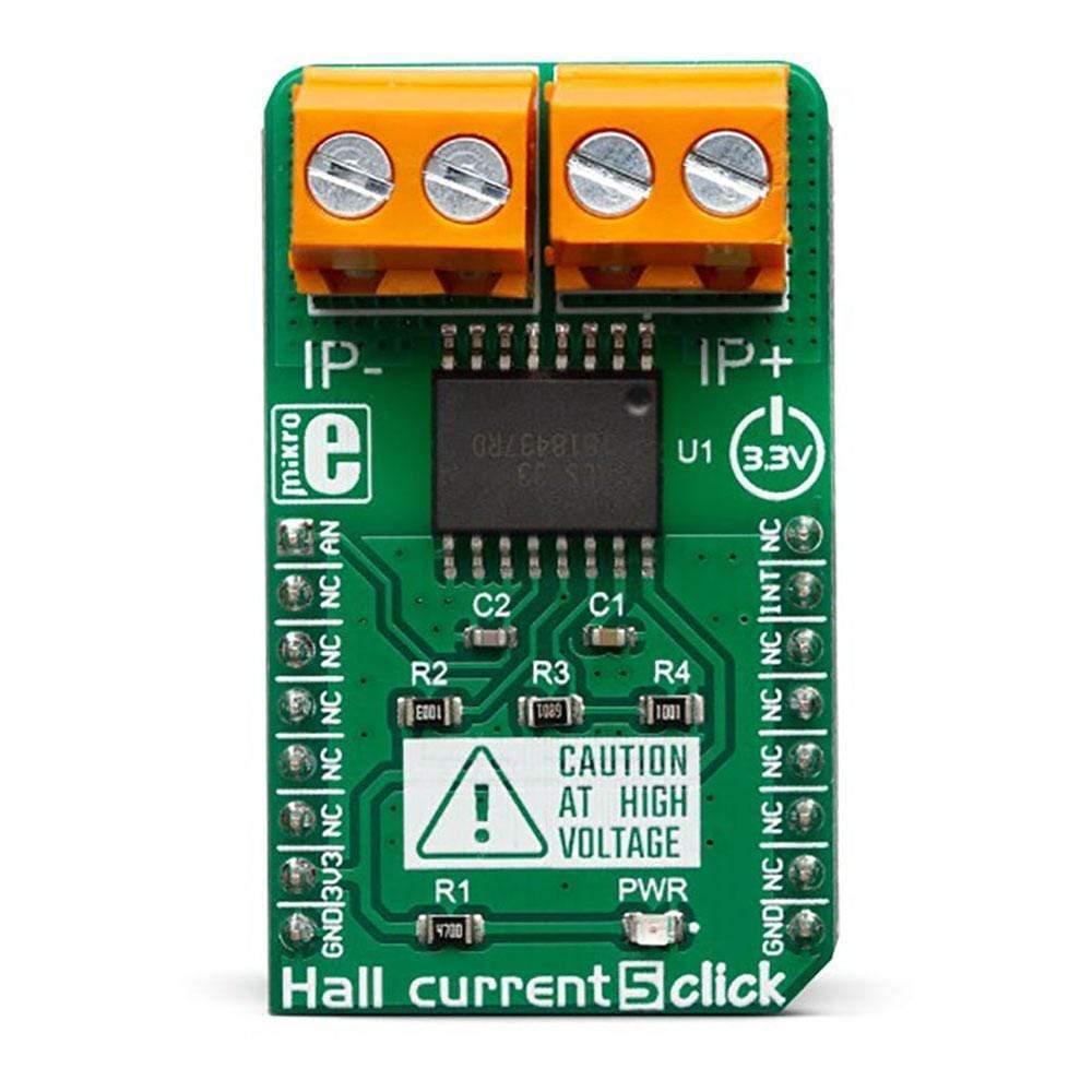 Mikroelektronika d.o.o. MIKROE-3393 Hall Current 5 Click Board - The Debug Store UK