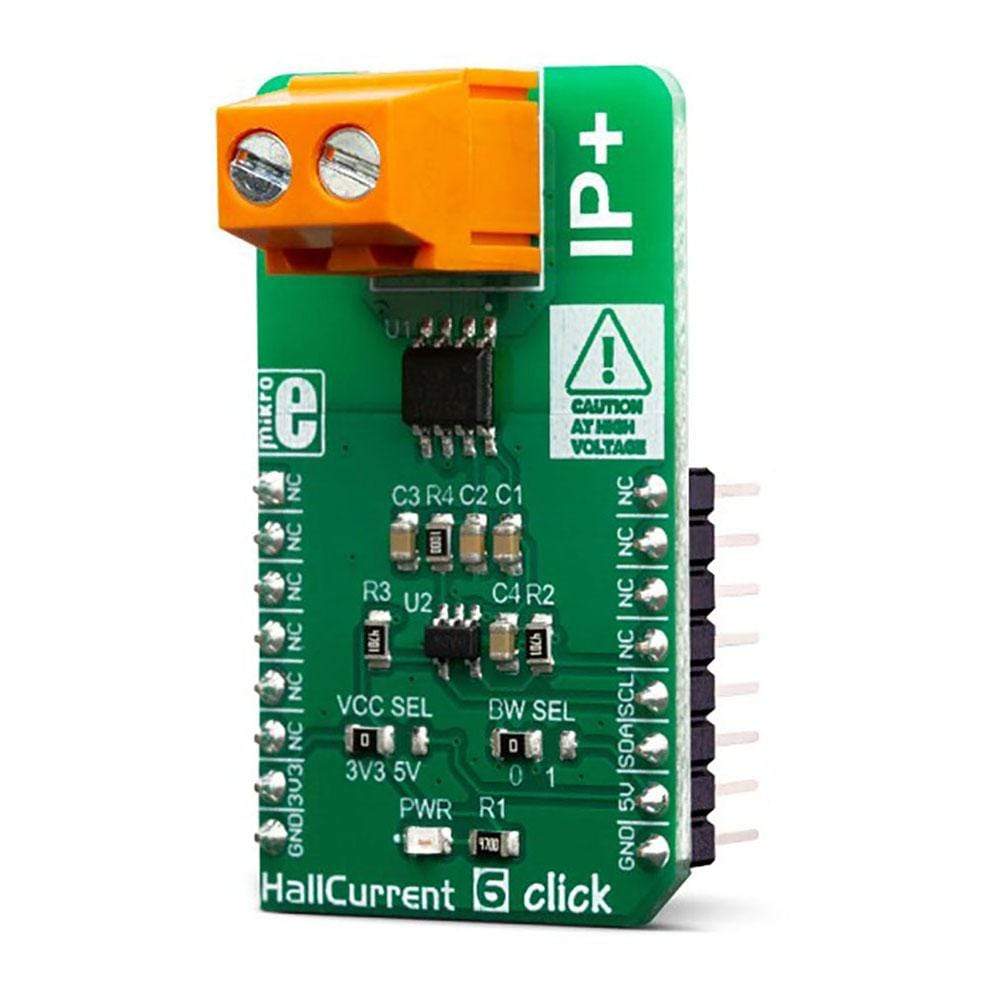 Mikroelektronika d.o.o. MIKROE-3443 Hall Current 6 Click Board - The Debug Store UK