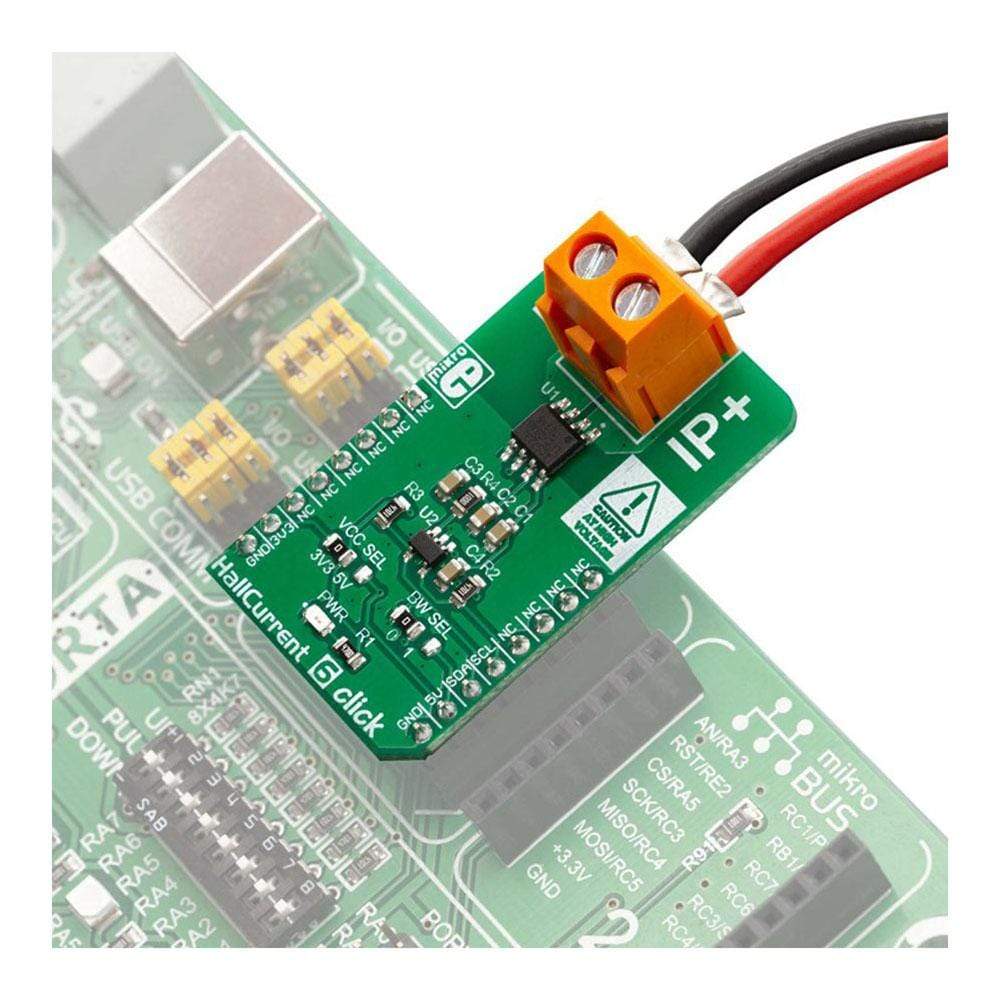 Mikroelektronika d.o.o. MIKROE-3443 Hall Current 6 Click Board - The Debug Store UK