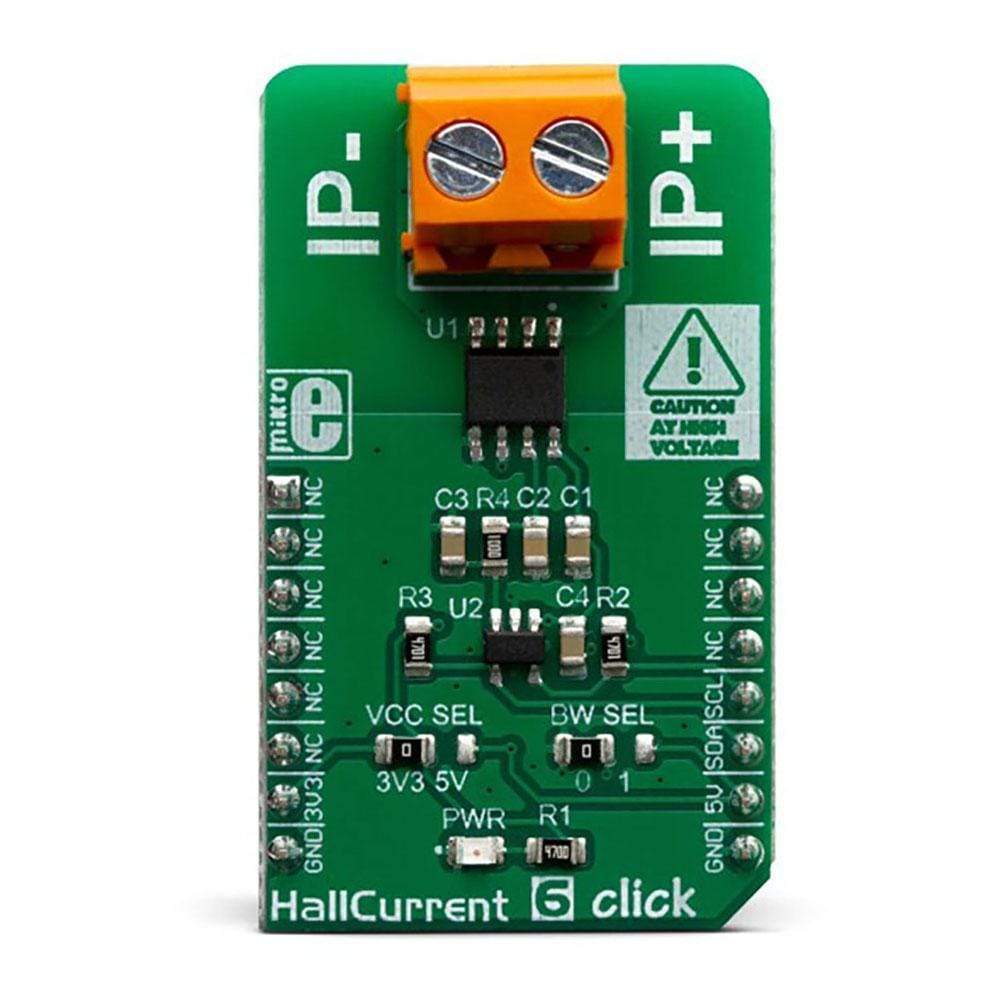 Mikroelektronika d.o.o. MIKROE-3443 Hall Current 6 Click Board - The Debug Store UK