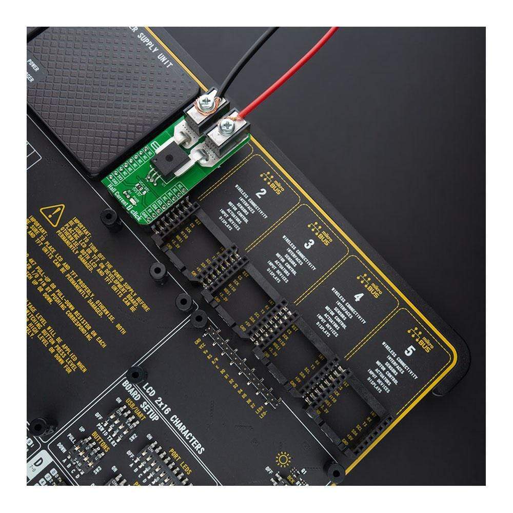 Mikroelektronika d.o.o. MIKROE-4420 Hall Current 7 Click Board - The Debug Store UK