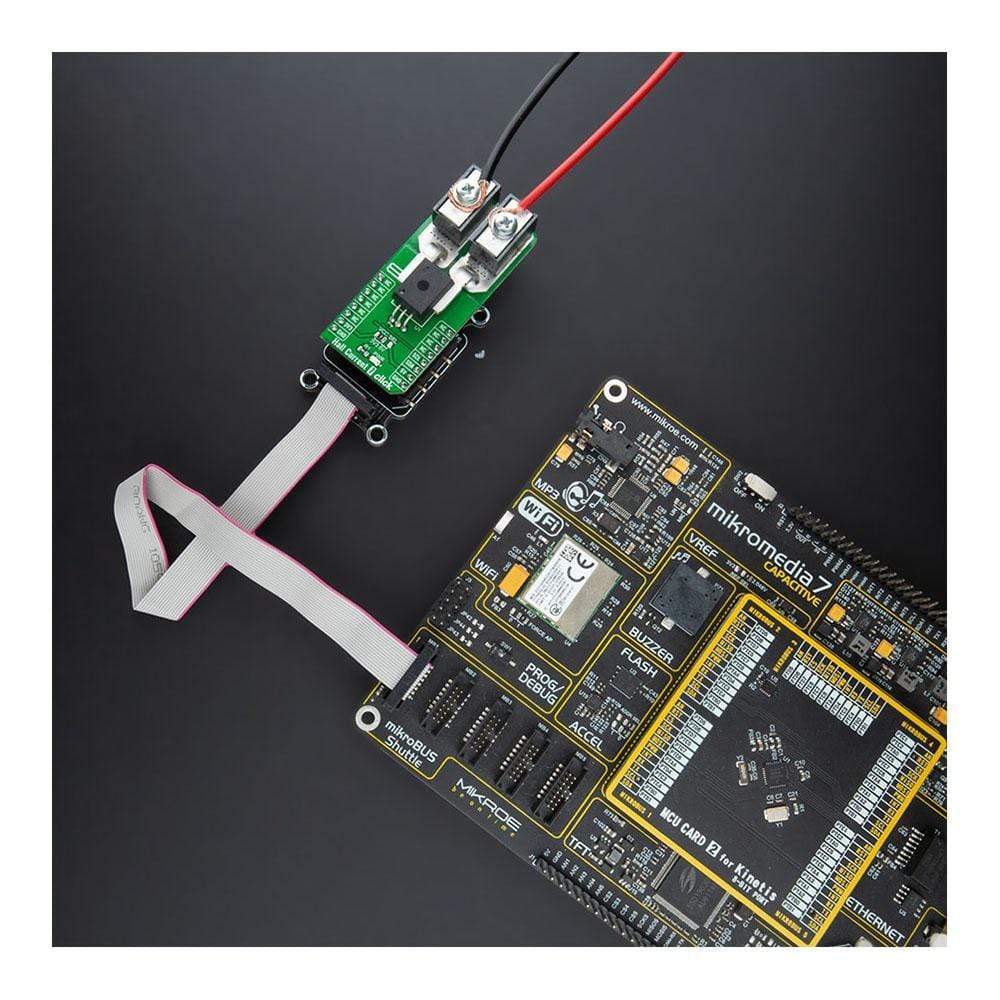 Mikroelektronika d.o.o. MIKROE-4420 Hall Current 7 Click Board - The Debug Store UK