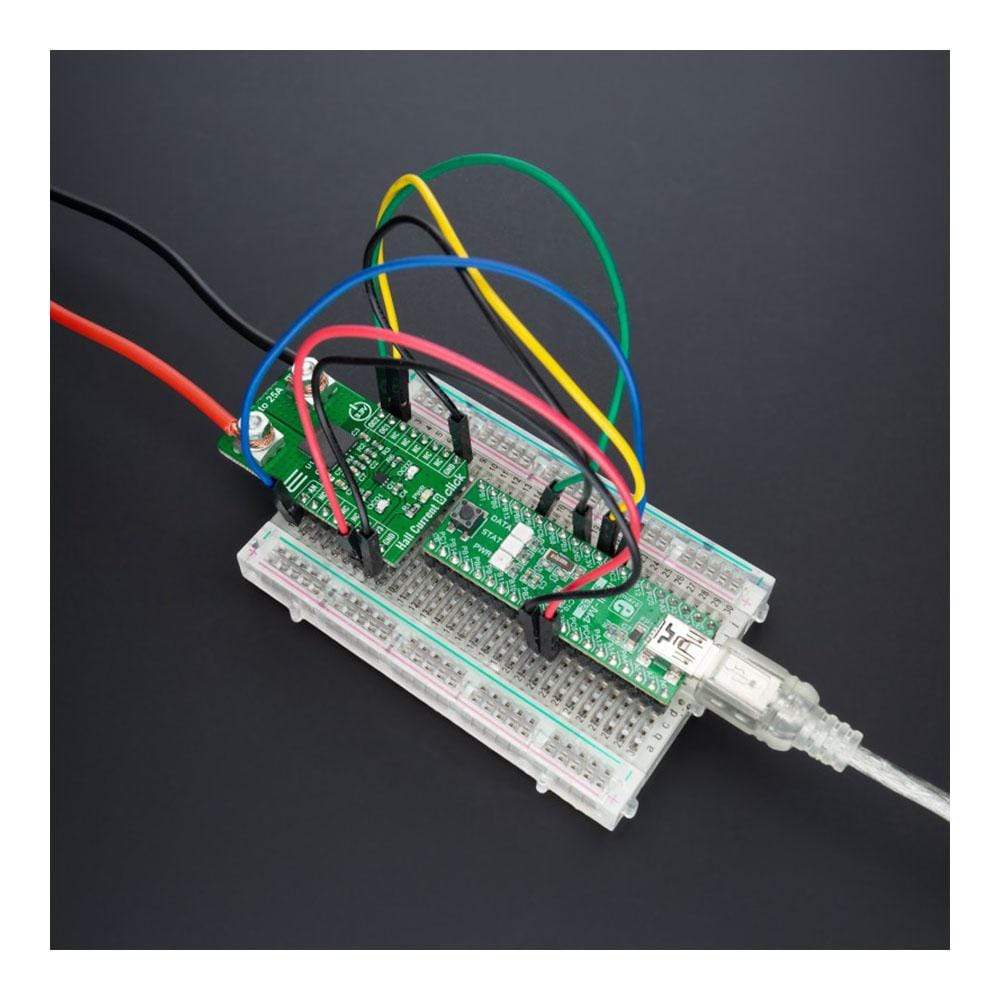 Mikroelektronika d.o.o. MIKROE-4632 Hall Current 8 -25A Click Board - The Debug Store UK