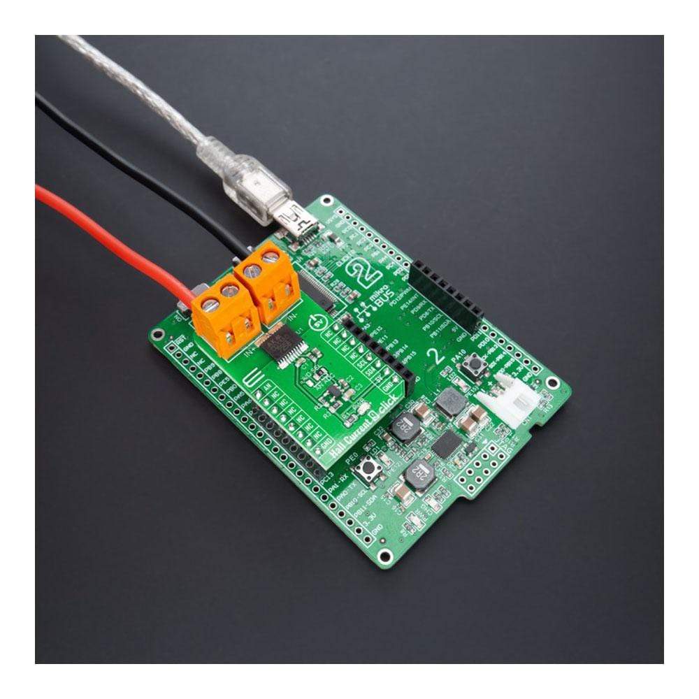 Mikroelektronika d.o.o. MIKROE-4466 Hall Current 9 Click Board - The Debug Store UK