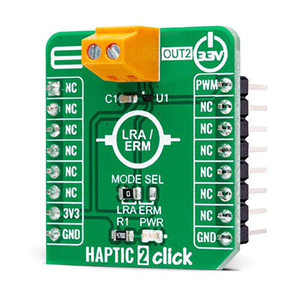 Mikroelektronika d.o.o. MIKROE-4452 Haptic 2 Click Board - The Debug Store UK