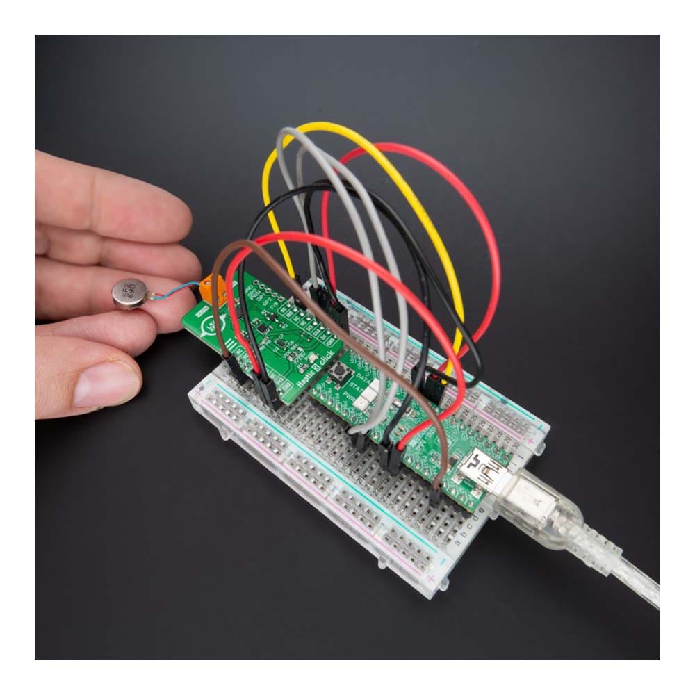 Mikroelektronika d.o.o. MIKROE-5087 Haptic 3 Click Board - The Debug Store UK