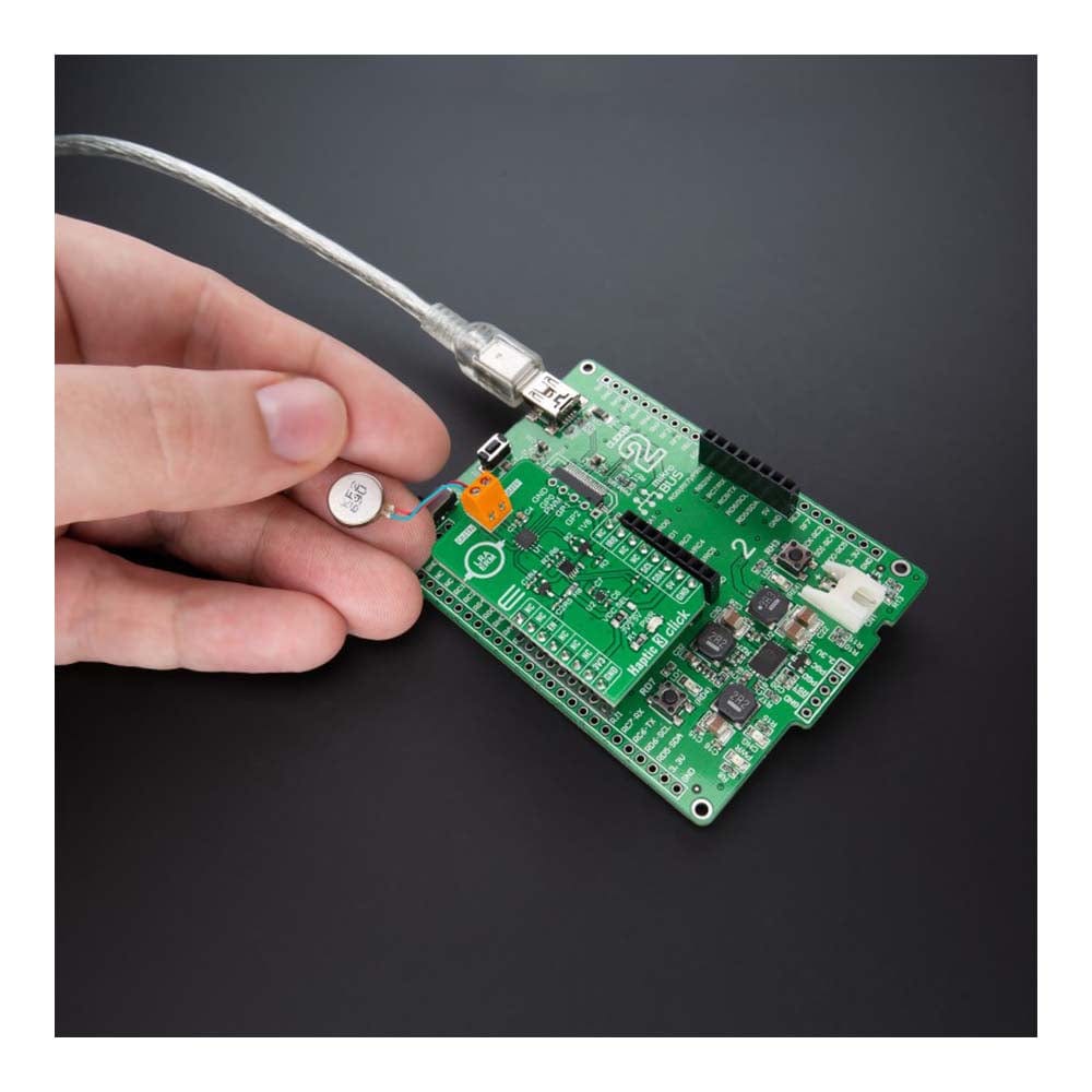 Mikroelektronika d.o.o. MIKROE-5087 Haptic 3 Click Board - The Debug Store UK