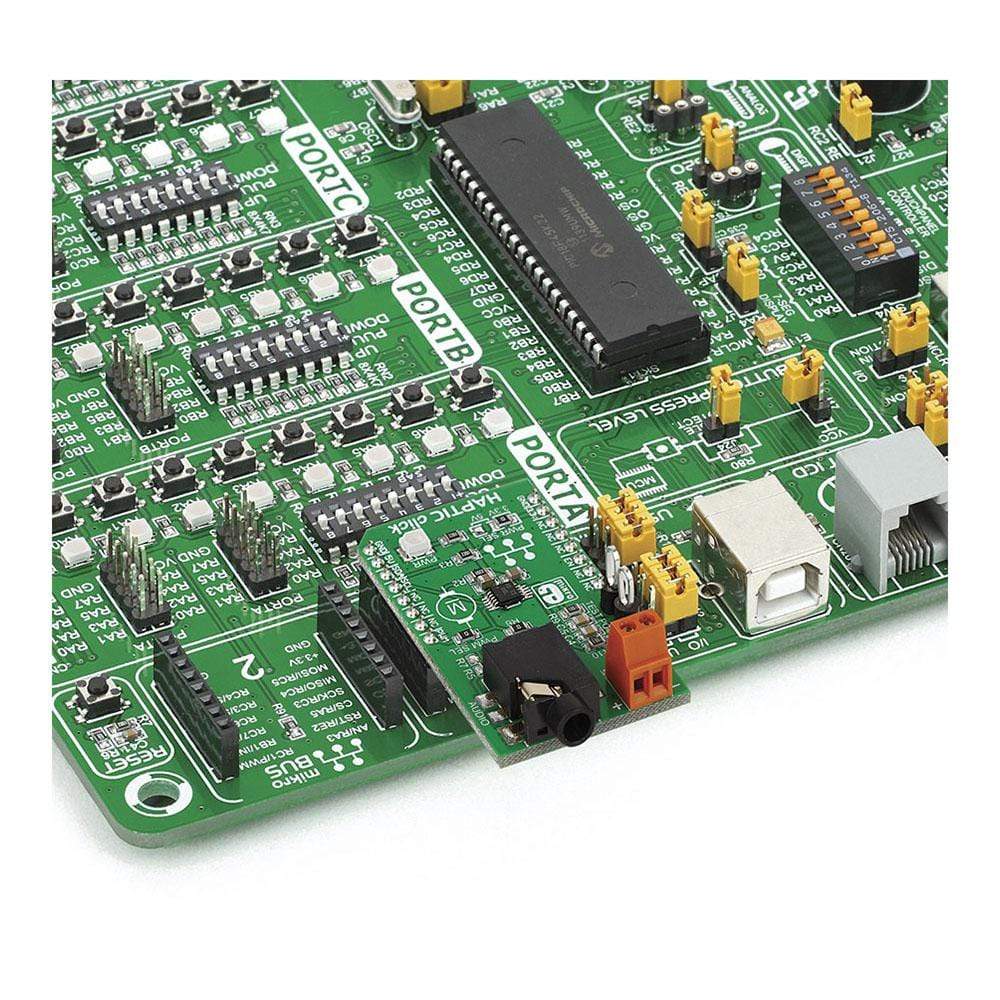 Mikroelektronika d.o.o. MIKROE-2025 Haptic Click Board - The Debug Store UK