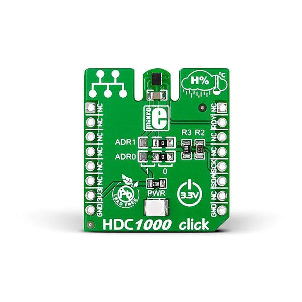 Mikroelektronika d.o.o. MIKROE-1797 HDC1000 Click Board - The Debug Store UK