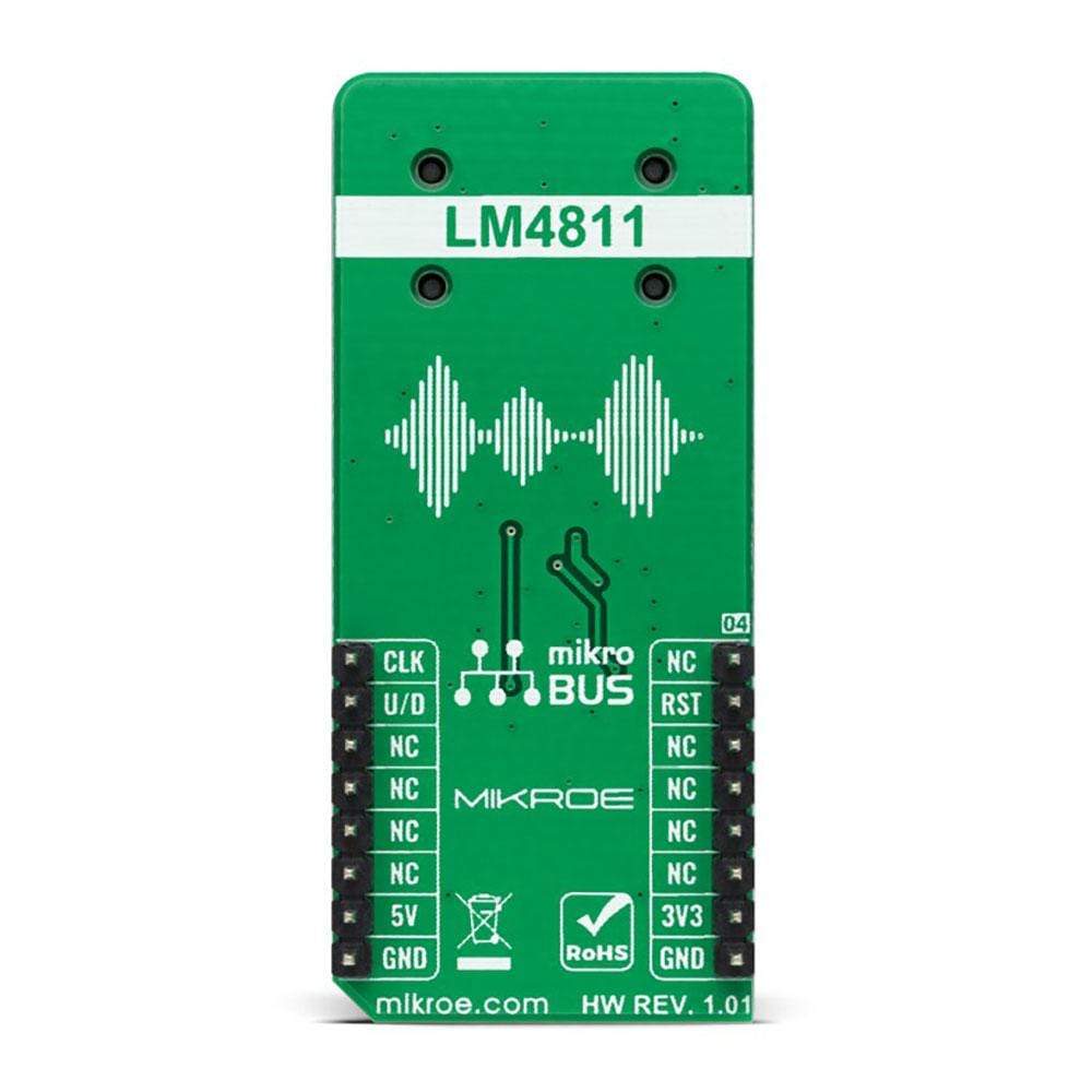 Mikroelektronika d.o.o. MIKROE-4766 Headphone AMP Click Board - The Debug Store UK