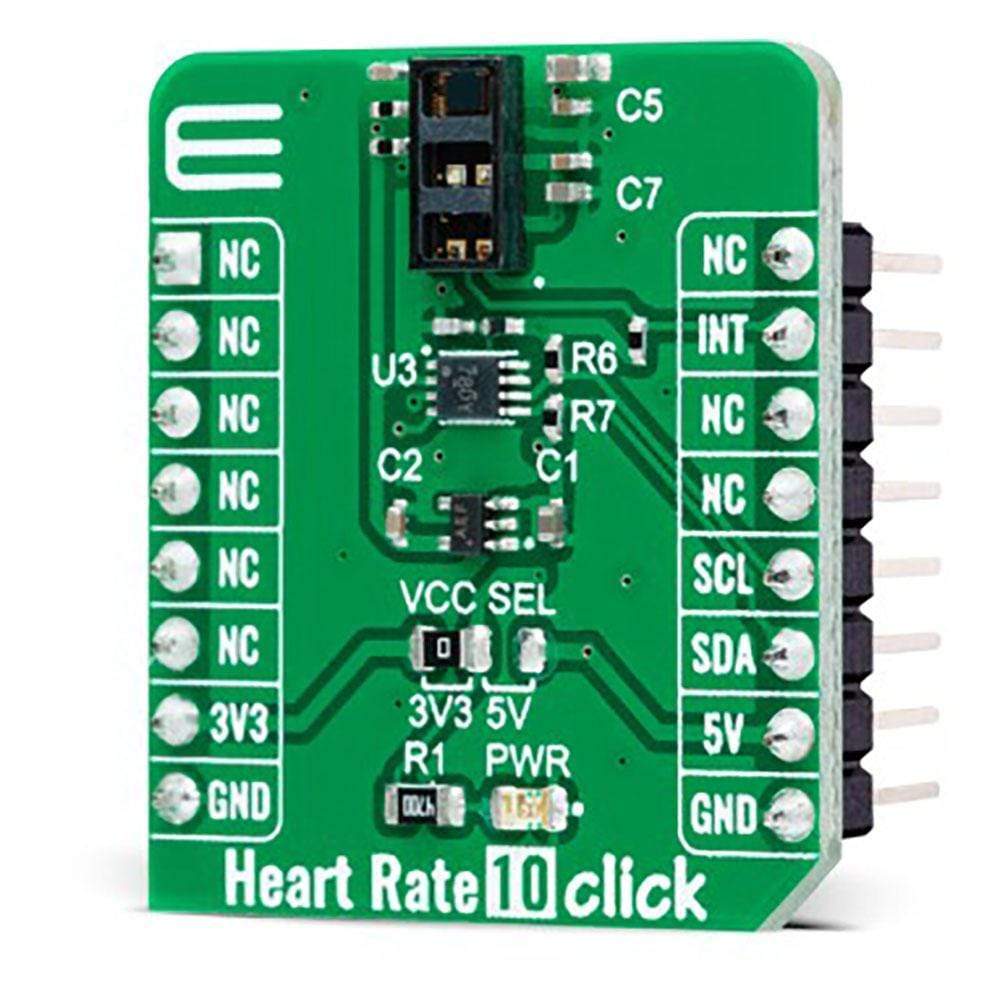 Mikroelektronika d.o.o. MIKROE-4724 Heart Rate 10 Click Board - The Debug Store UK