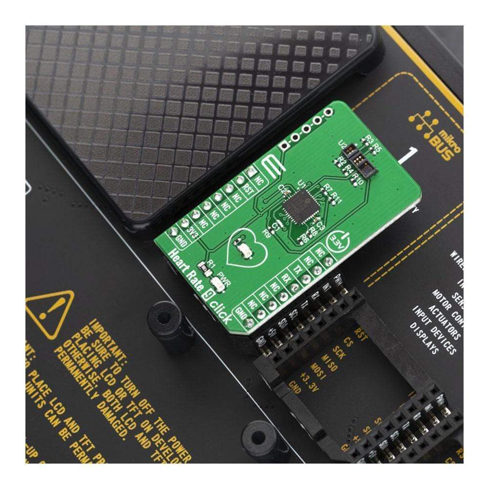 Mikroelektronika d.o.o. MIKROE-3822 Heart Rate 9 Click Board - The Debug Store UK