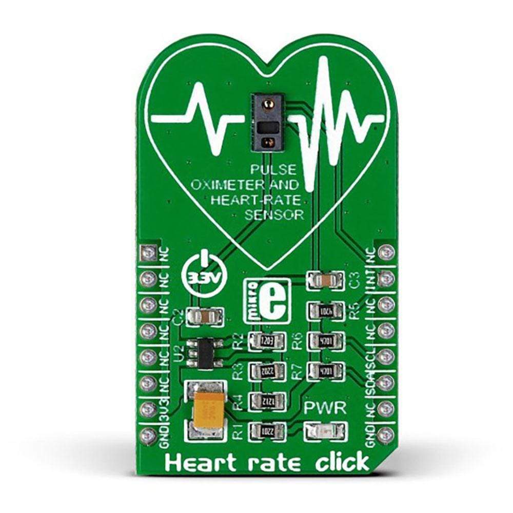 Mikroelektronika d.o.o. MIKROE-2000 Heart Rate Click Board - The Debug Store UK