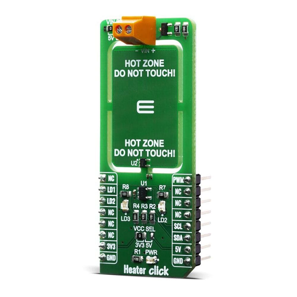 Mikroelektronika d.o.o. MIKROE-3996 Heater Click Board - The Debug Store UK