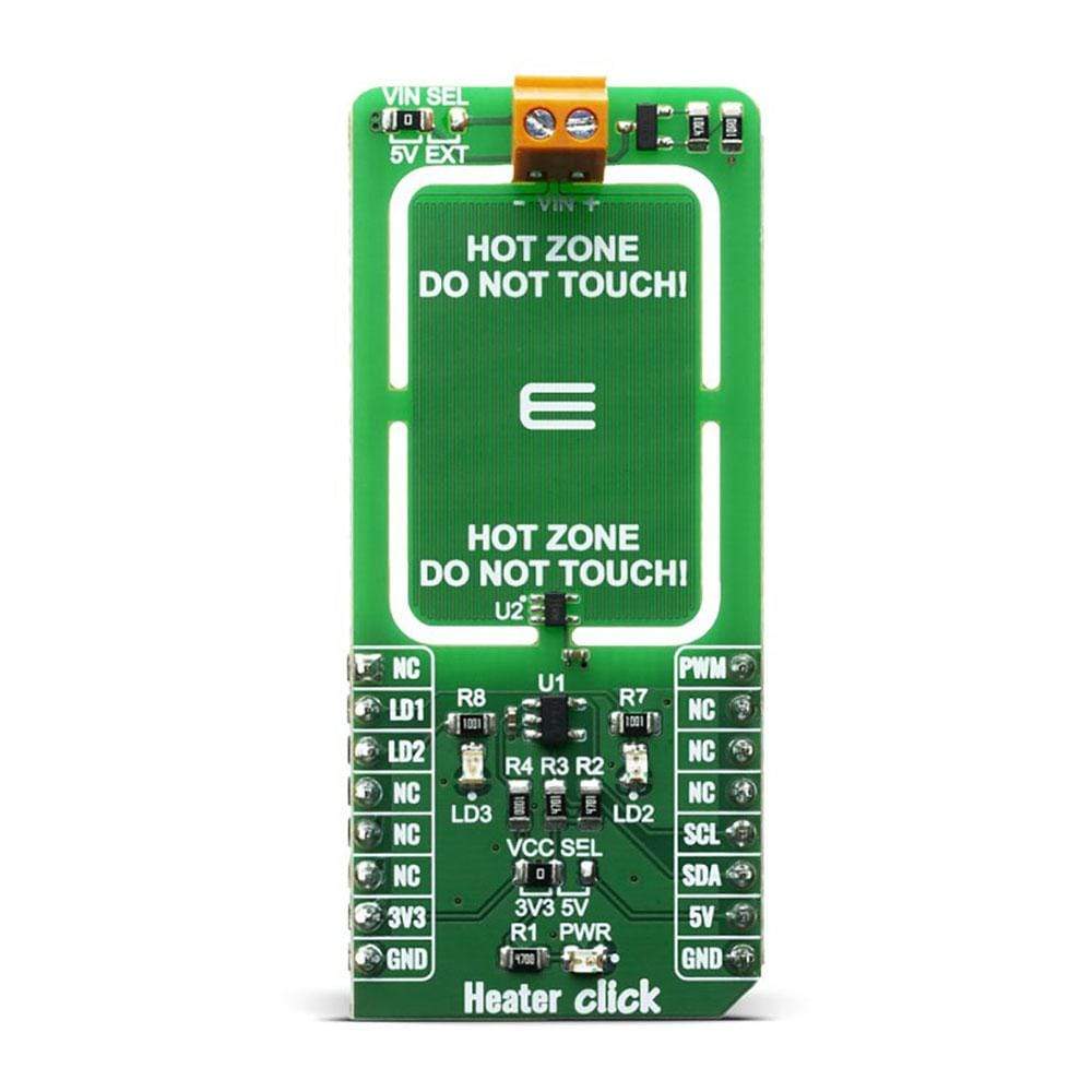 Mikroelektronika d.o.o. MIKROE-3996 Heater Click Board - The Debug Store UK