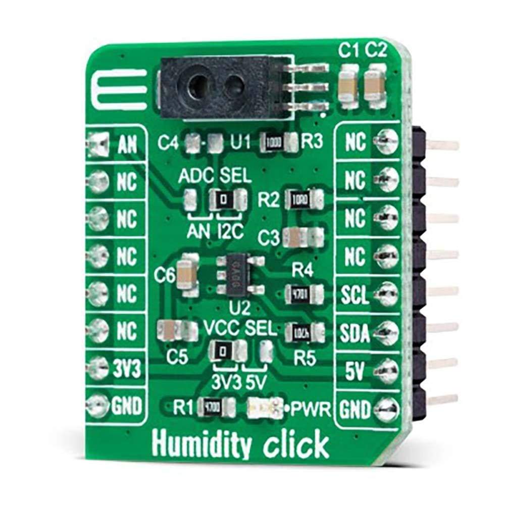 Mikroelektronika d.o.o. MIKROE-4878 Humidity Click Board - The Debug Store UK