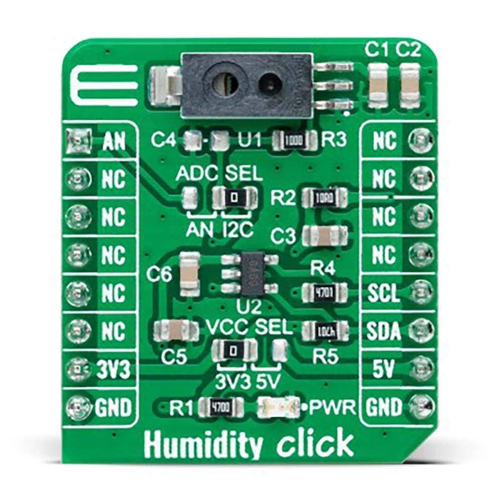 Mikroelektronika d.o.o. MIKROE-4878 Humidity Click Board - The Debug Store UK