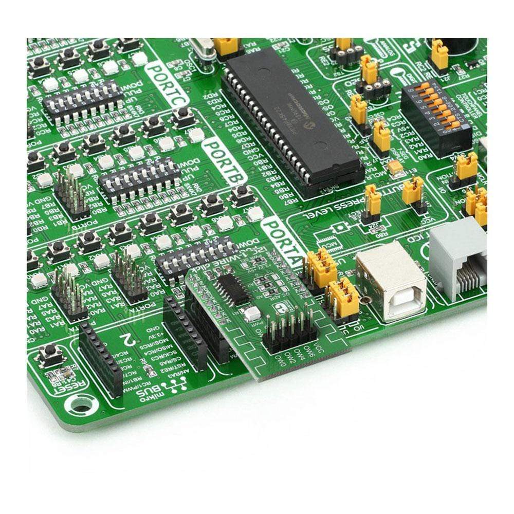 Mikroelektronika d.o.o. MIKROE-1892 I2C 1-Wire Click Board - The Debug Store UK