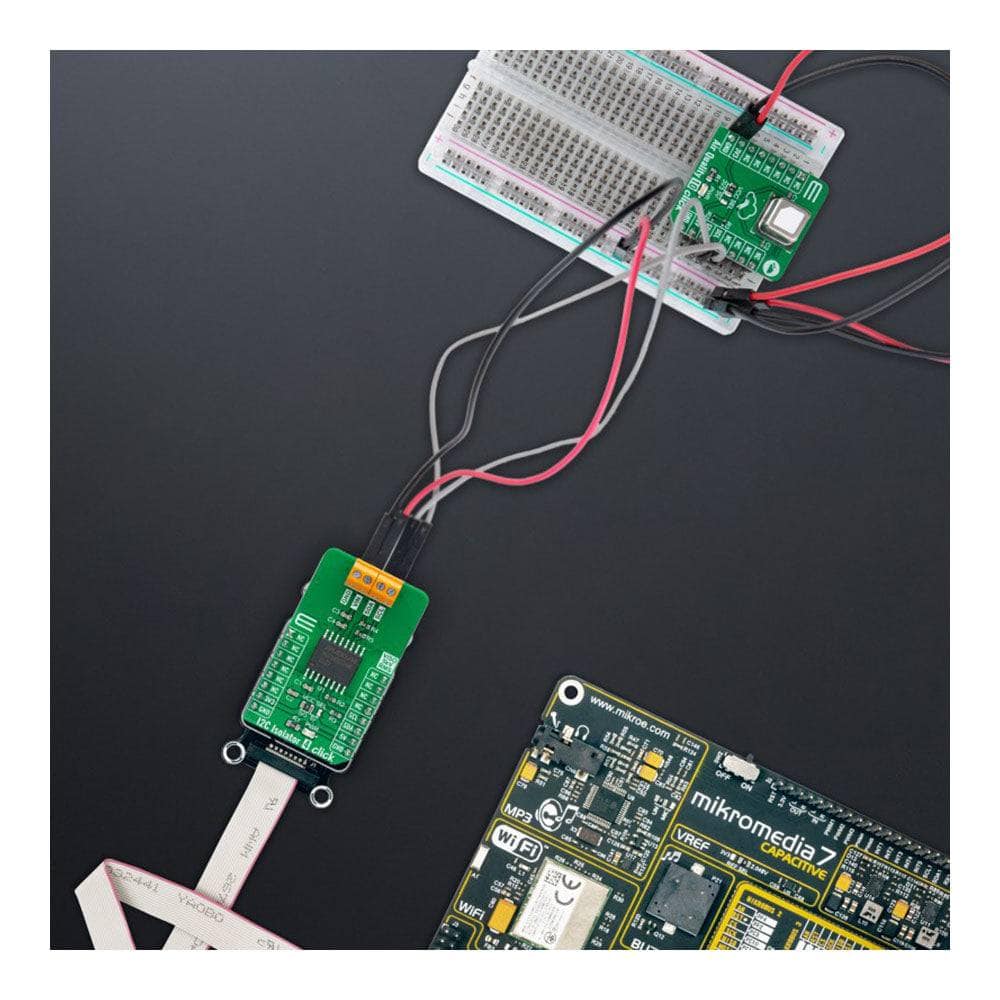 Mikroelektronika d.o.o. MIKROE-4675 I2C Isolator 4 Click Board - The Debug Store UK