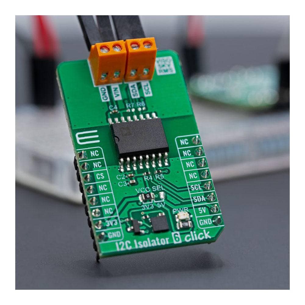 Mikroelektronika d.o.o. MIKROE-5603 I2C Isolator 6 Click Board - The Debug Store UK