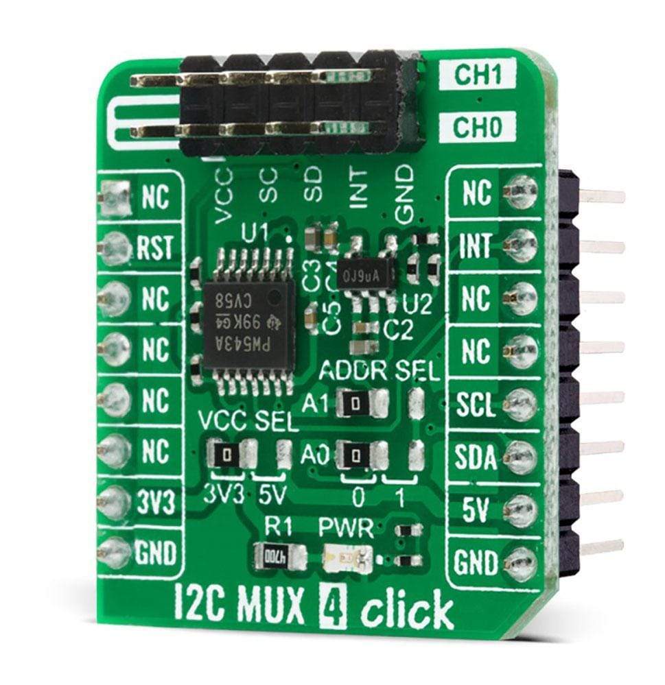 Mikroelektronika d.o.o. MIKROE-4240 I2C MUX 4 Click Board - The Debug Store UK