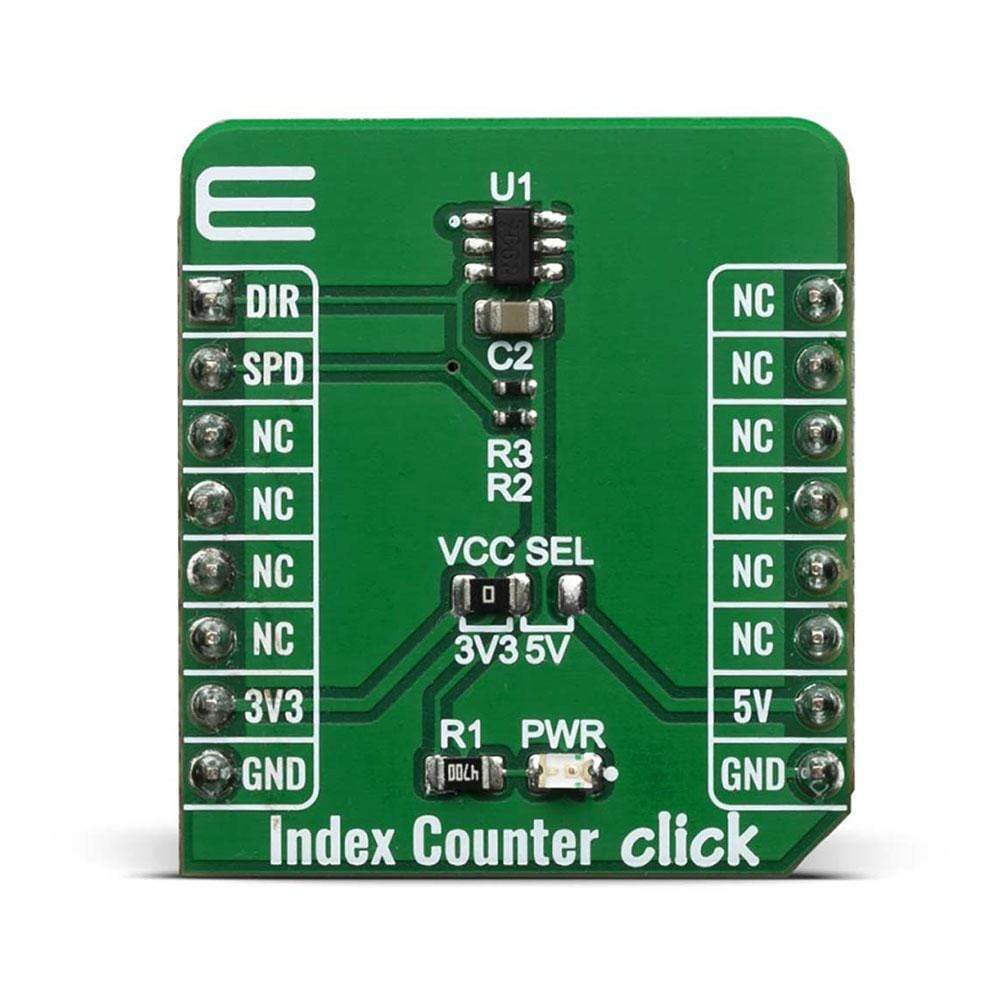 Mikroelektronika d.o.o. MIKROE-4005 Index Counter Click Board - The Debug Store UK