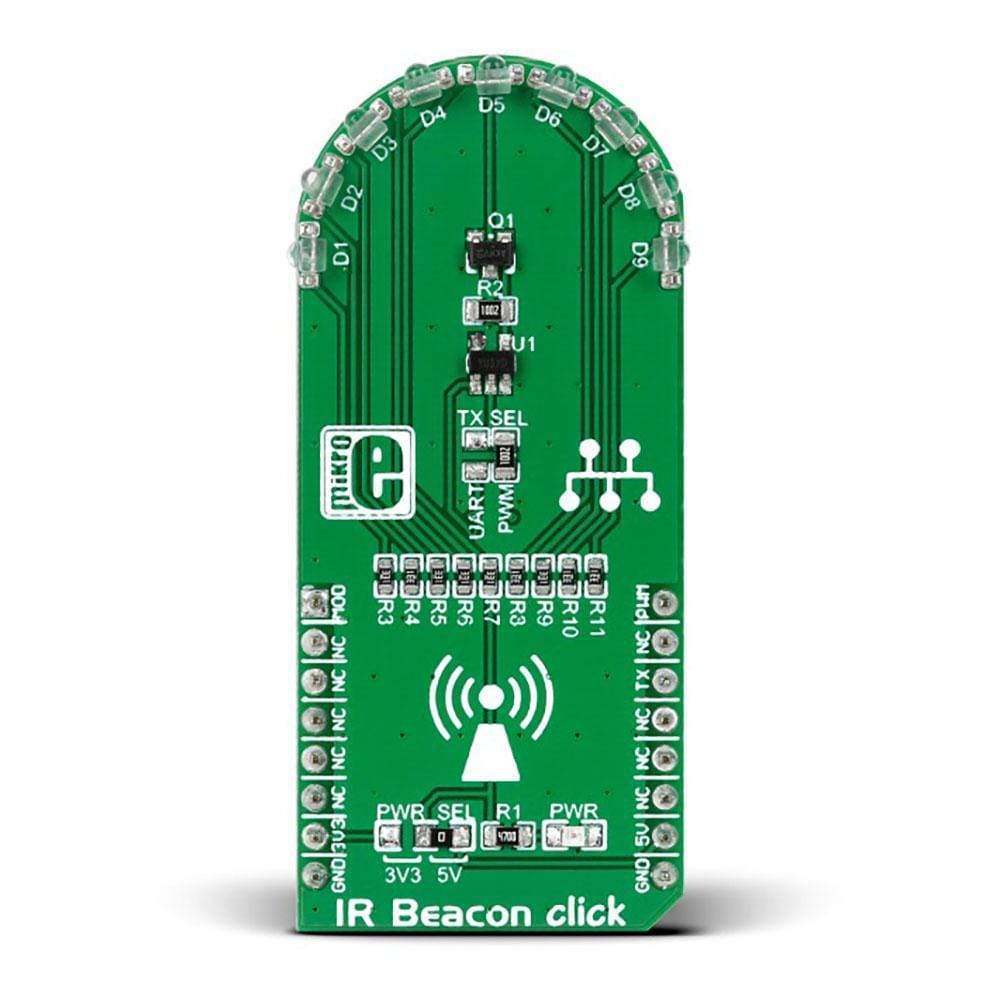 Mikroelektronika d.o.o. MIKROE-1939 IR Beacon Click Board - The Debug Store UK