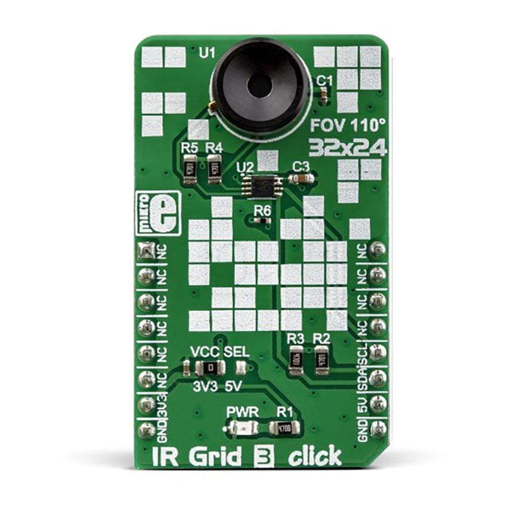 Mikroelektronika d.o.o. MIKROE-3217 IR Grid 3 Click Board - The Debug Store UK