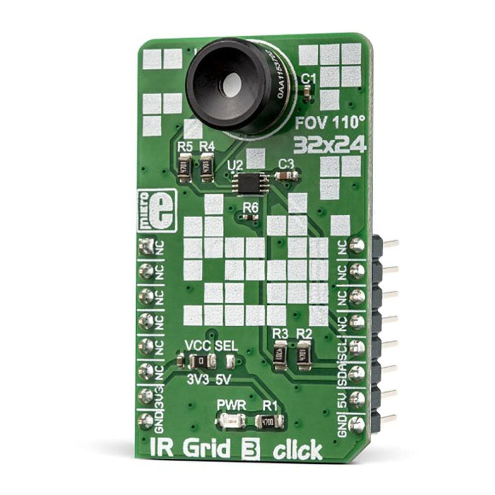 Mikroelektronika d.o.o. MIKROE-3217 IR Grid 3 Click Board - The Debug Store UK