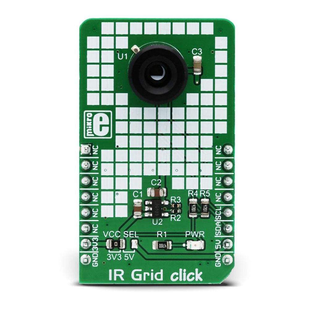 Mikroelektronika d.o.o. MIKROE-2622 IR Grid Click Board - The Debug Store UK