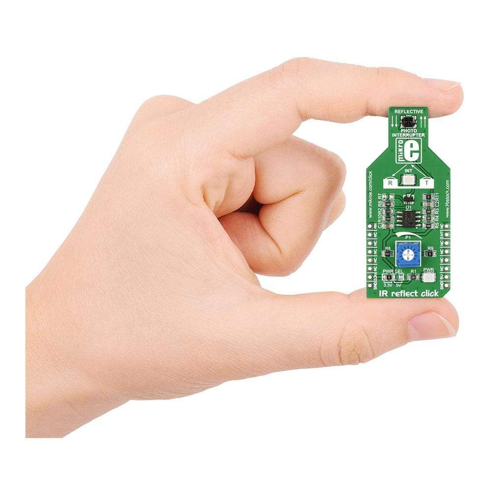 Mikroelektronika d.o.o. MIKROE-1882 IR Reflect Click Board - The Debug Store UK