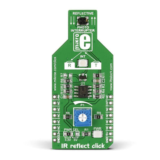 Mikroelektronika d.o.o. MIKROE-1882 IR Reflect Click Board - The Debug Store UK