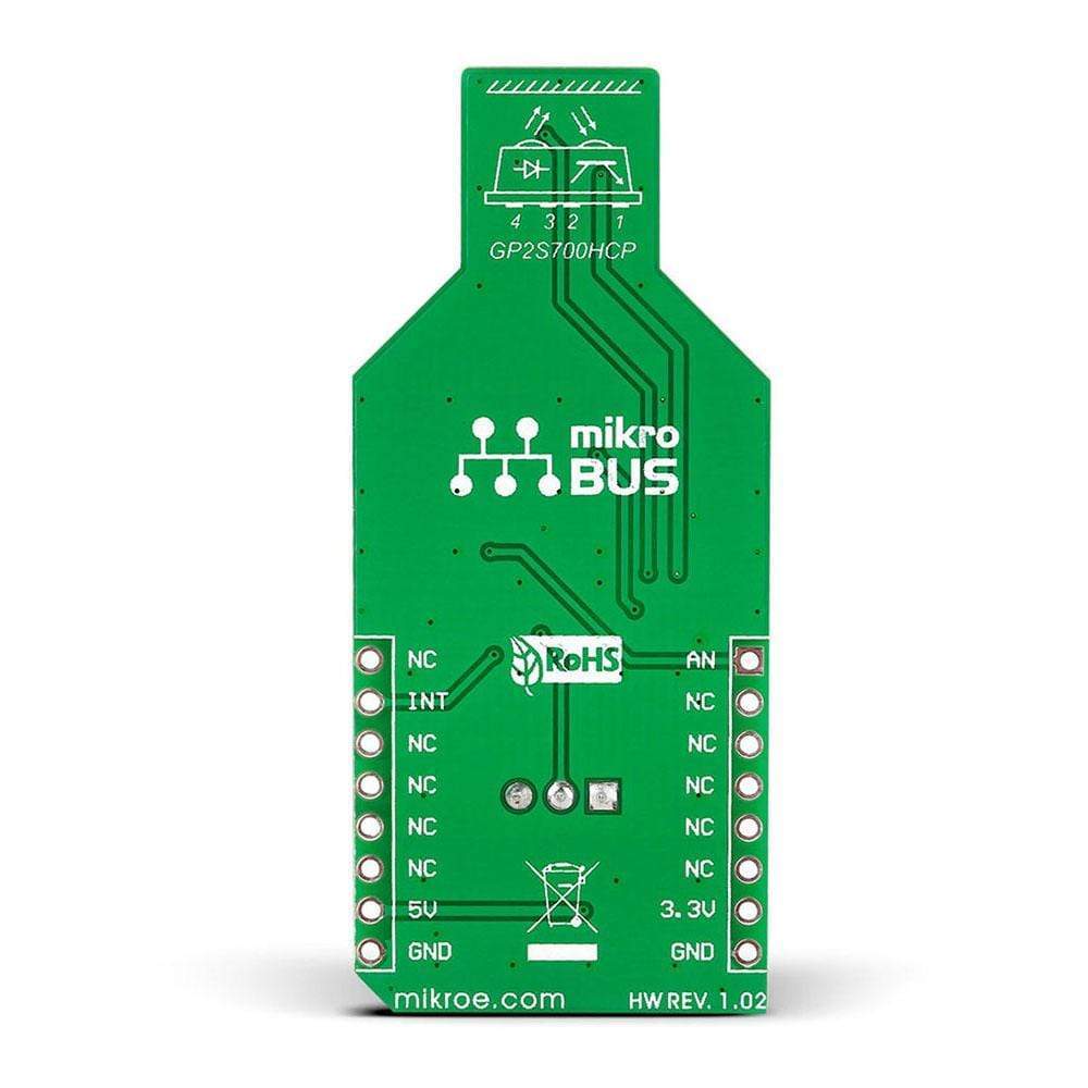 Mikroelektronika d.o.o. MIKROE-1882 IR Reflect Click Board - The Debug Store UK