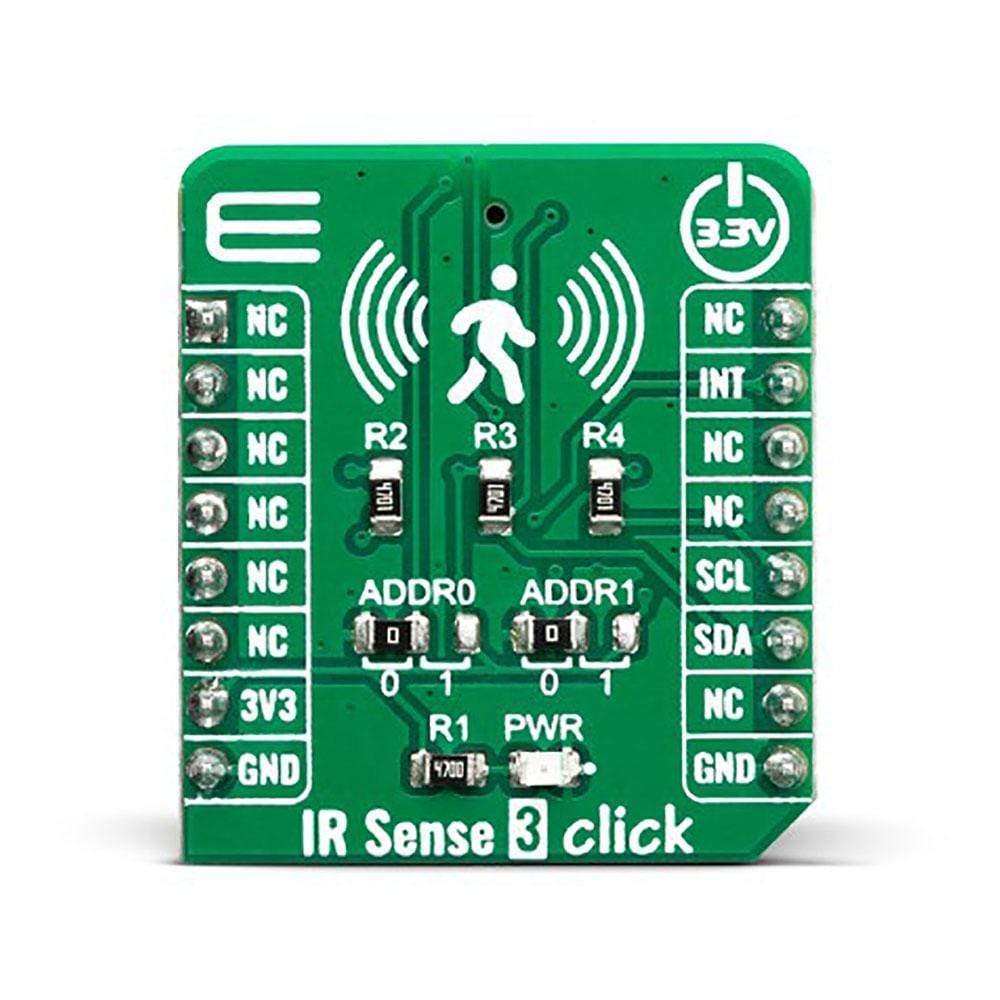Mikroelektronika d.o.o. MIKROE-3607 IR Sense 3 Click Board - The Debug Store UK