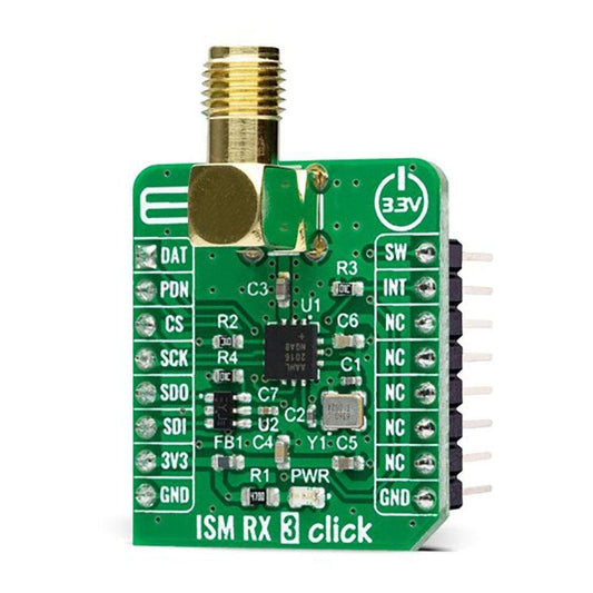 Mikroelektronika d.o.o. MIKROE-4828 ISM RX 3 Click Board - The Debug Store UK