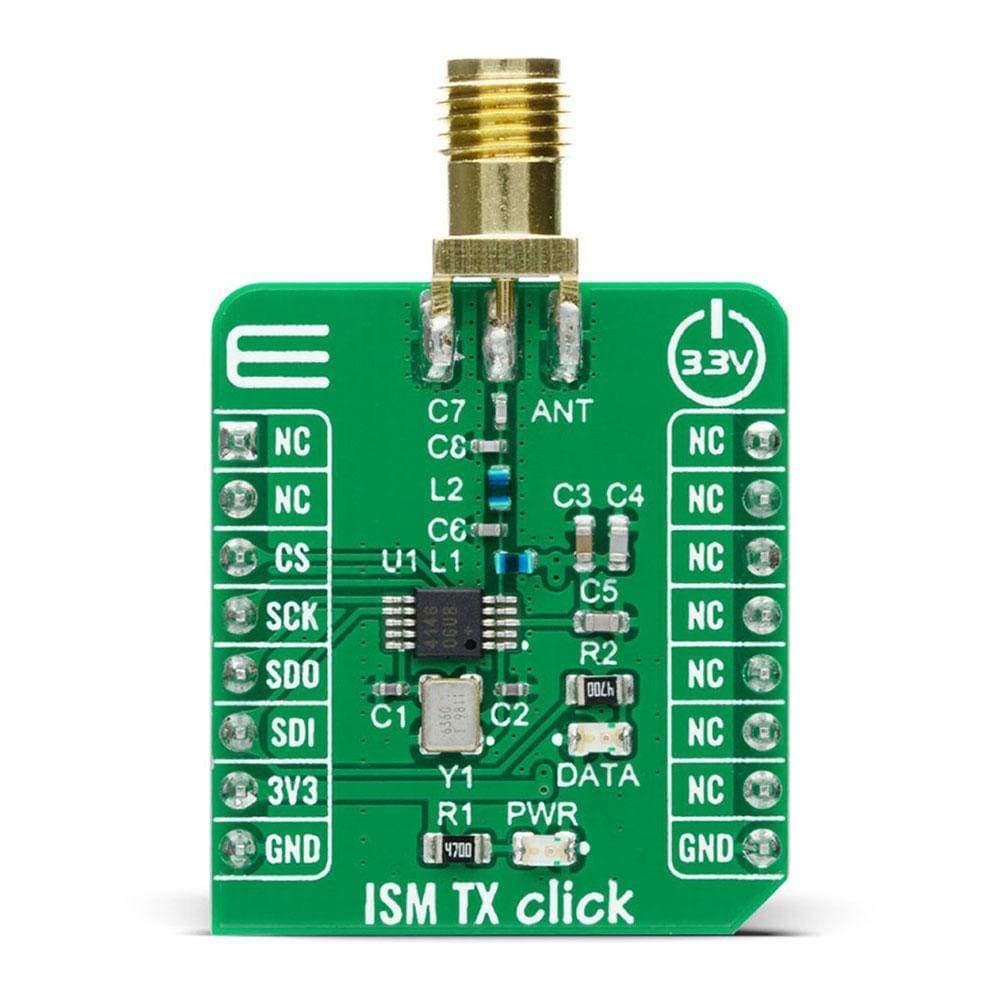 Mikroelektronika d.o.o. MIKROE-4242 ISM TX Click Board - The Debug Store UK