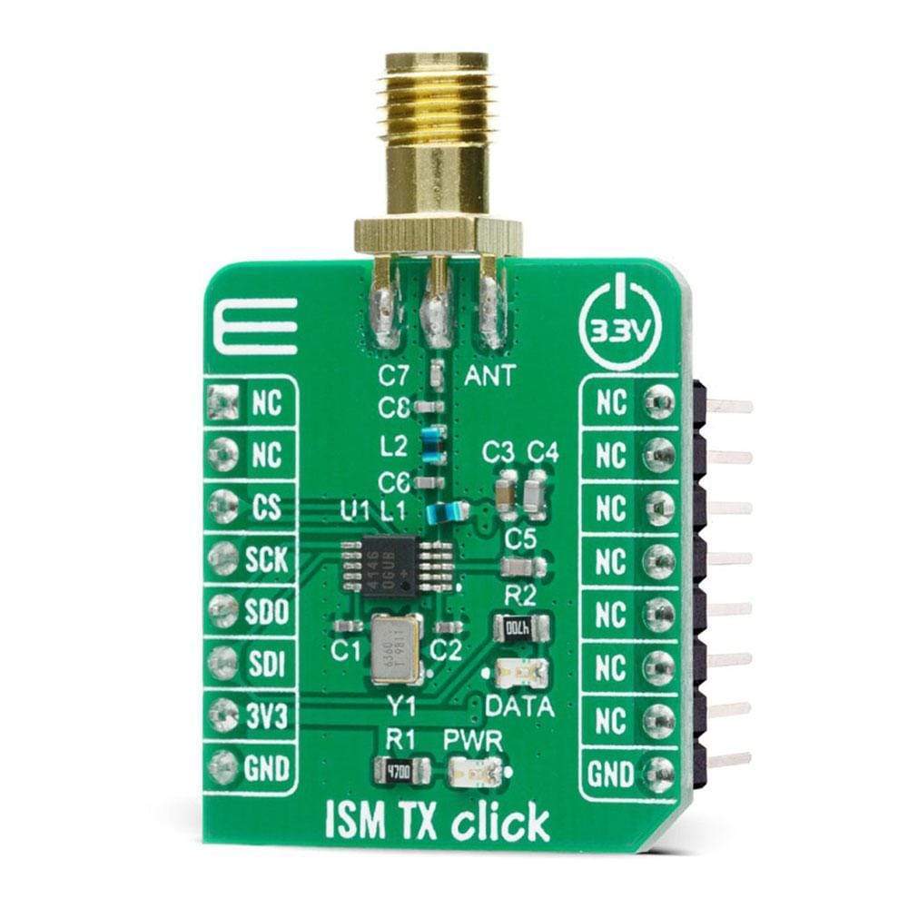 Mikroelektronika d.o.o. MIKROE-4242 ISM TX Click Board - The Debug Store UK