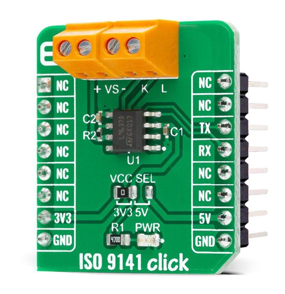 Mikroelektronika d.o.o. MIKROE-4331 ISO 9141 Click Board - The Debug Store UK