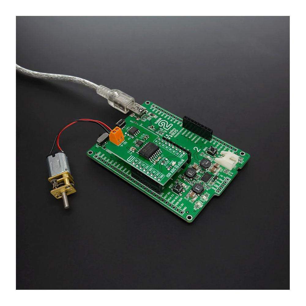 Mikroelektronika d.o.o. MIKROE-4166 ISO ADC 2 Click Board - The Debug Store UK
